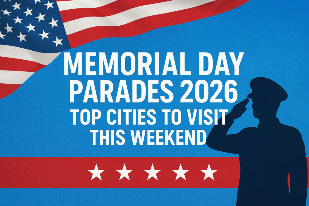 Memorial day parades 2026