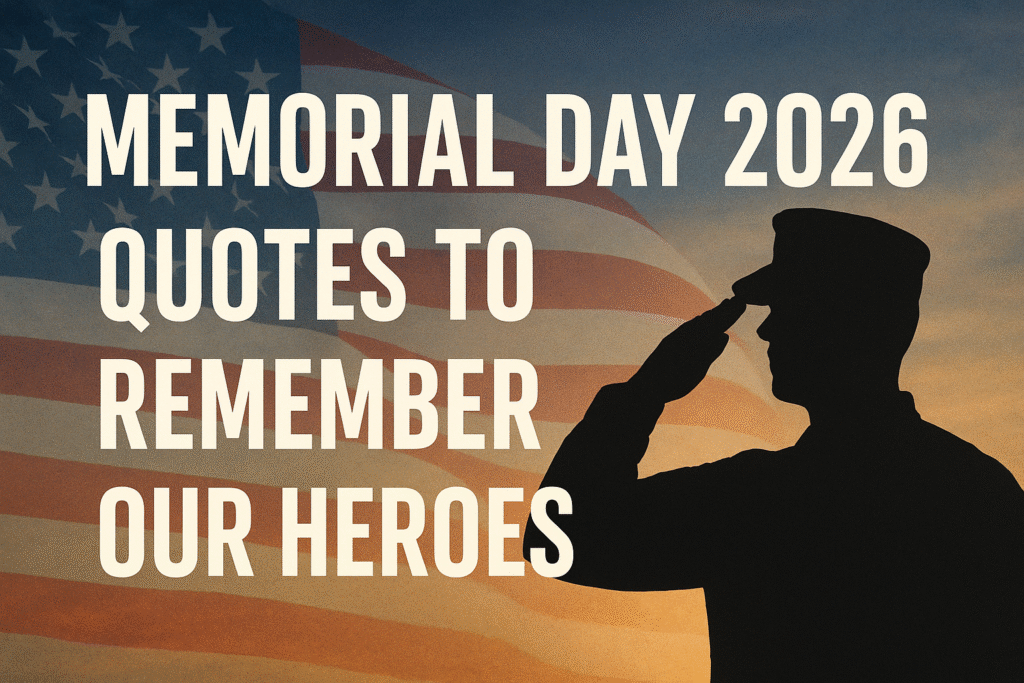 Memorial Day Quotes