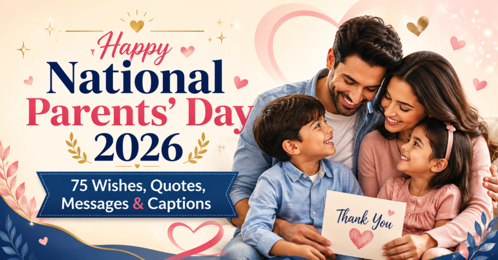Happy National Parents’ Day 2026