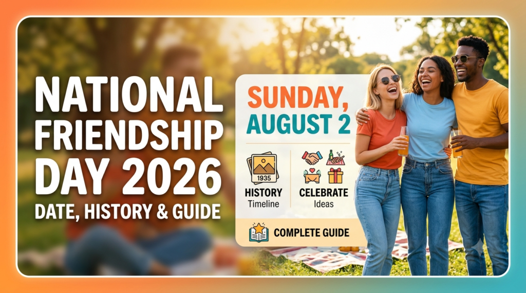 Current image: National Friendship Day 2026: Date, History, Timeline & Complete Celebration Guide