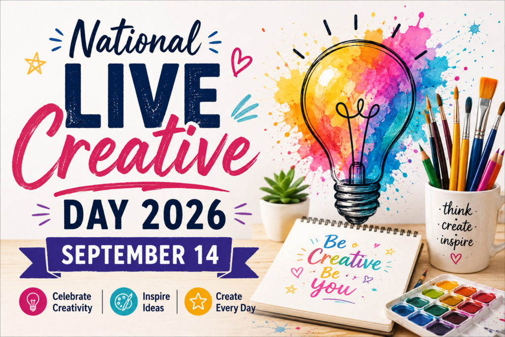 National Live Creative Day 2026