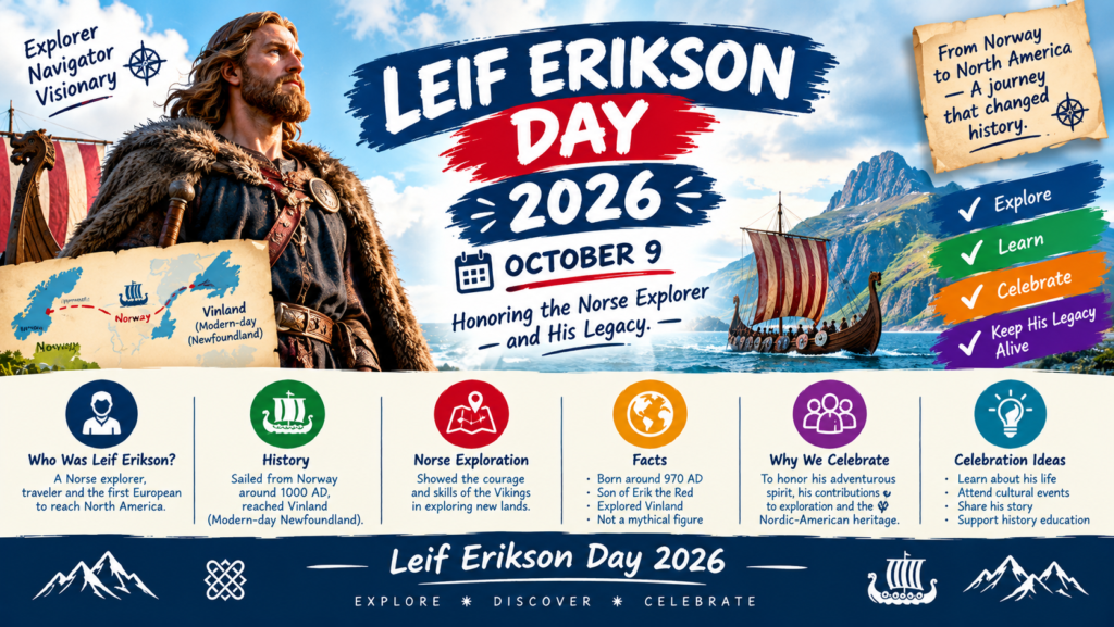 Current image: Leif Erikson Day 2026