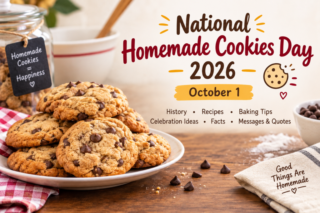Current image: National Homemade Cookies Day 2026