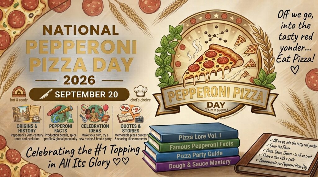 National Pepperoni Pizza Day 2026