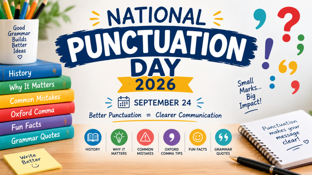 Current image: National Punctuation Day 2026