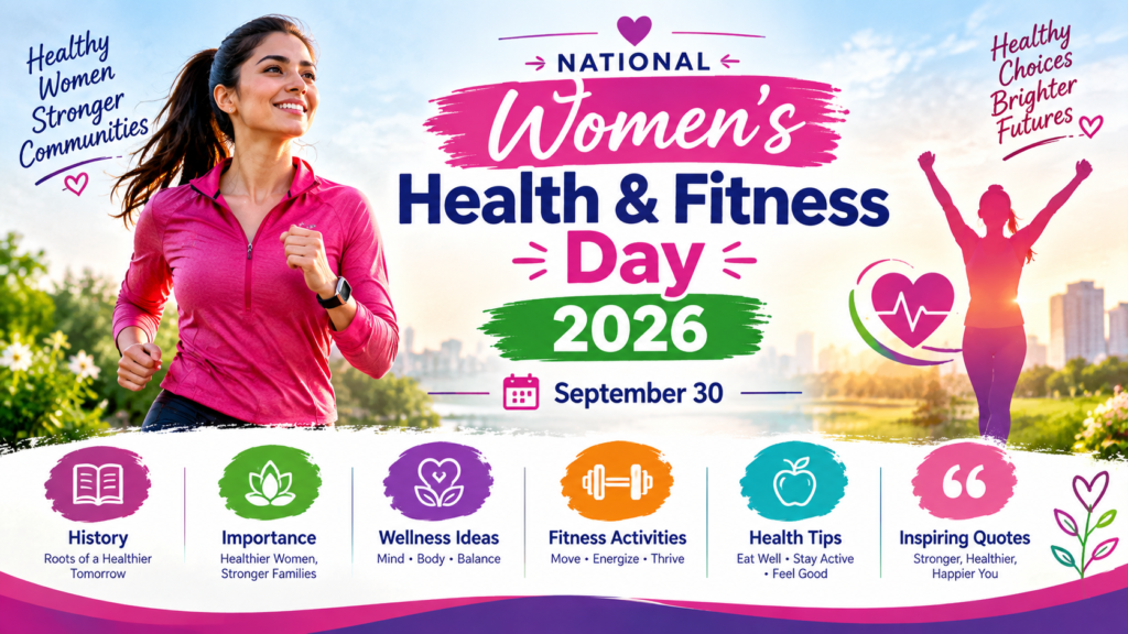 Current image: National Women Health & Fitness Day 2026