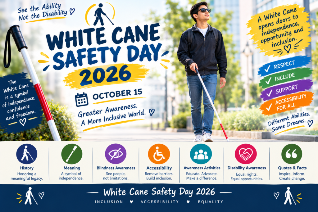 Current image: White Cane Safety Day 2026