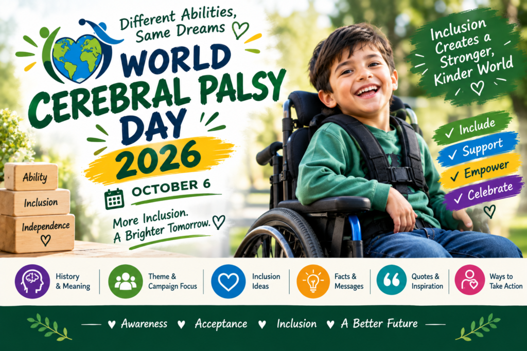 Current image: World Cerebral Palsy Day 2026