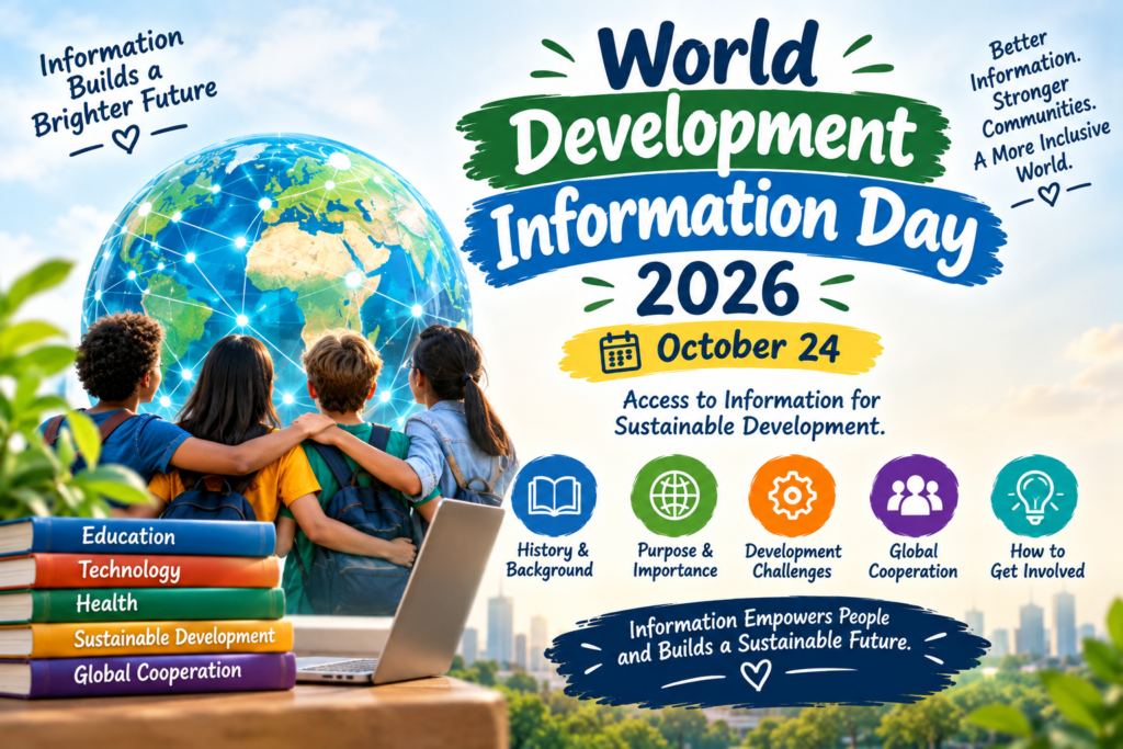 Current image: World Development Information Day 2026