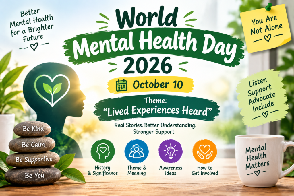 Current image: World Mental Health Day 2026