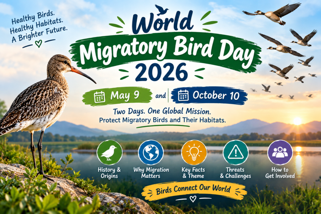 Current image: World Migratory Bird Day 2026