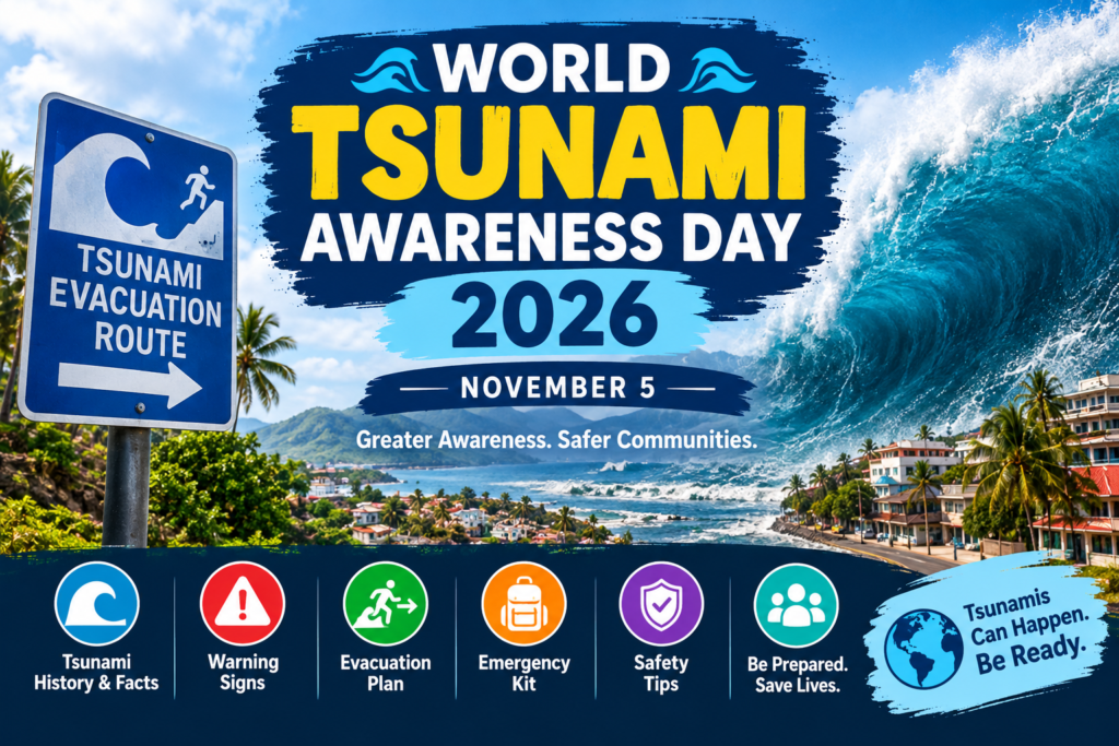 Current image: World Tsunami Awareness Day 2026