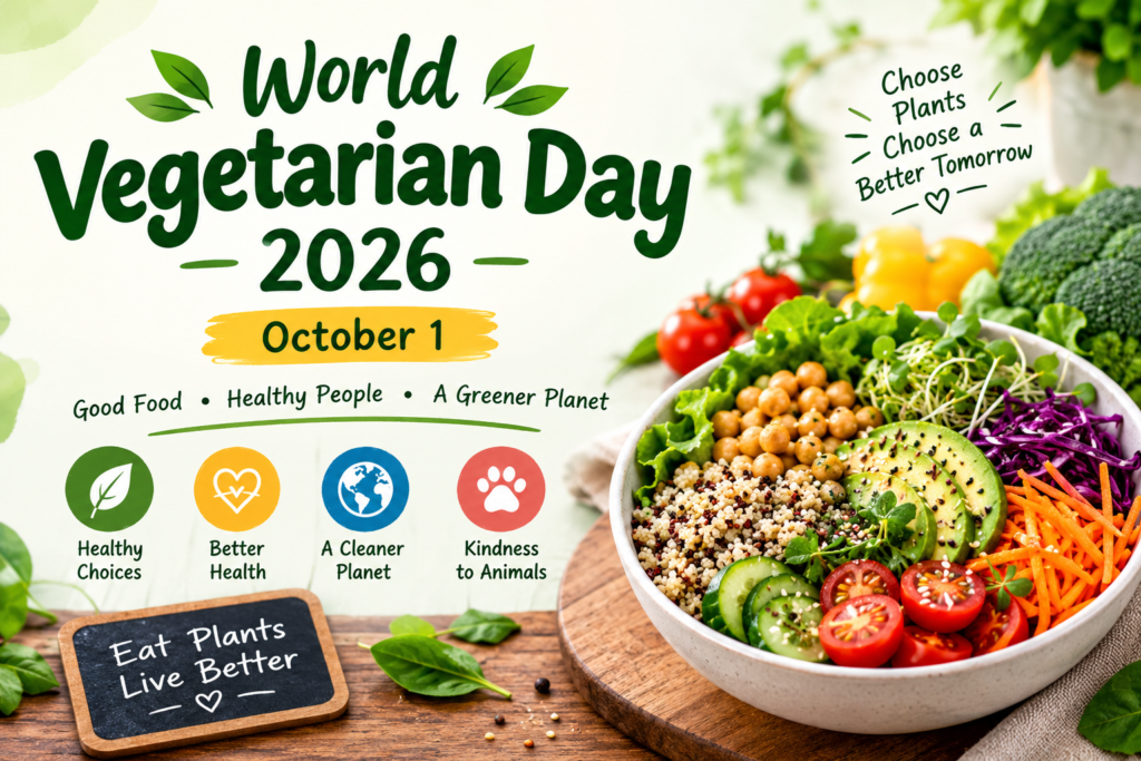 Current image: World Vegetarian Day 2026