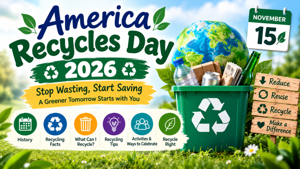 Current image: America Recycles Day 2026