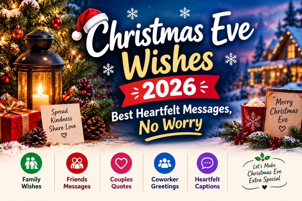 Christmas Eve wishes 2026