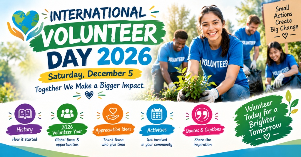 International Volunteer Day 2026