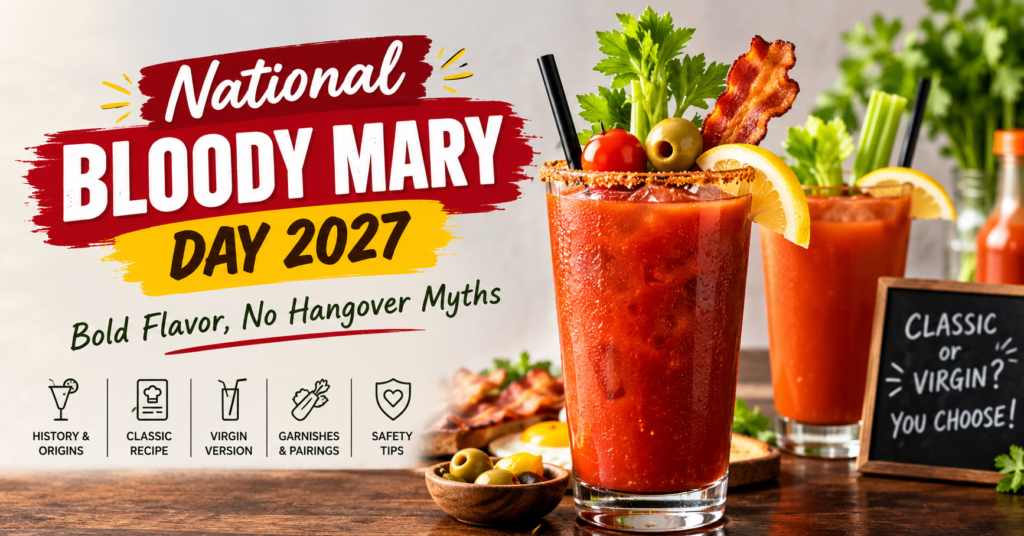 National Bloody Mary Day 2027