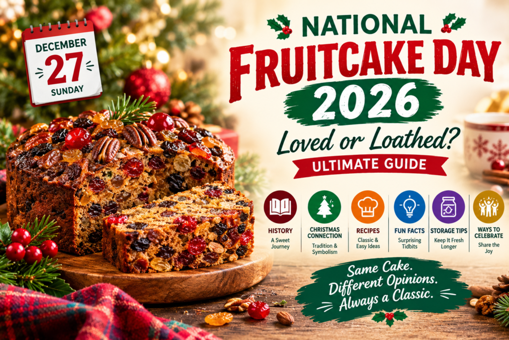 National Fruitcake Day 2026