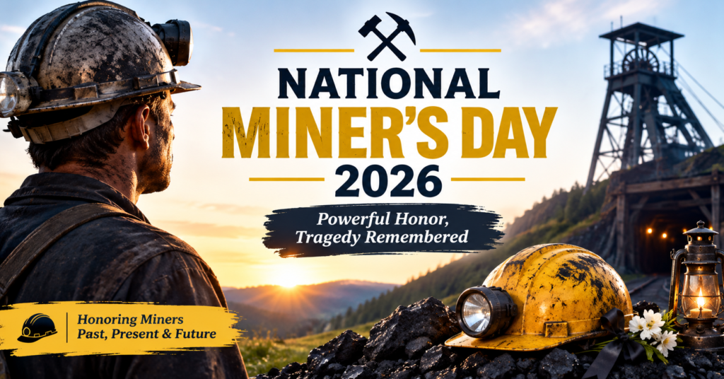National Miner's Day 2026