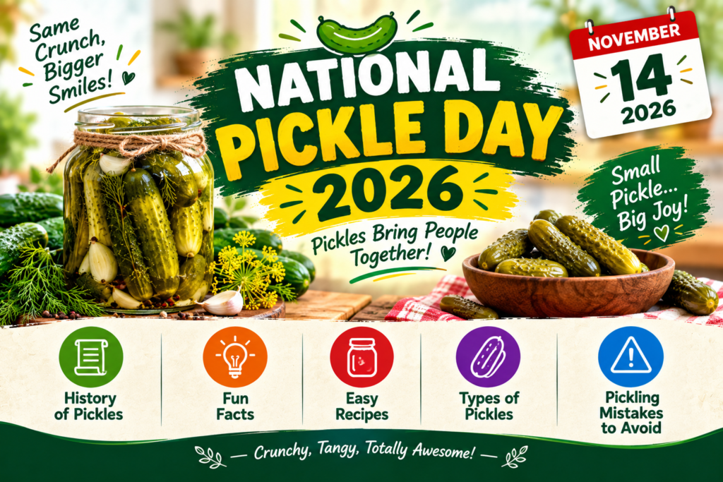 National Pickle Day 2026