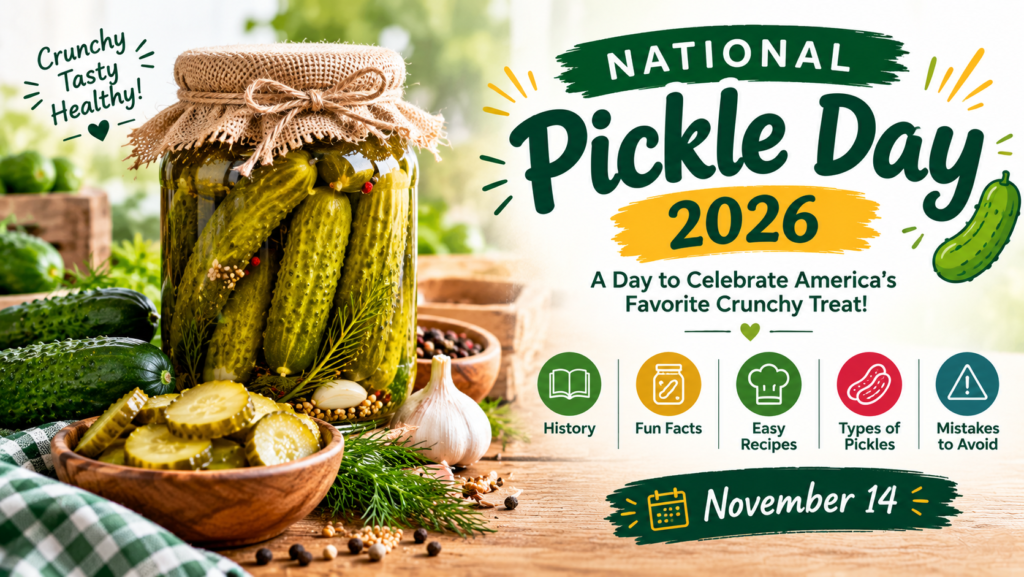National Pickle Day 2026