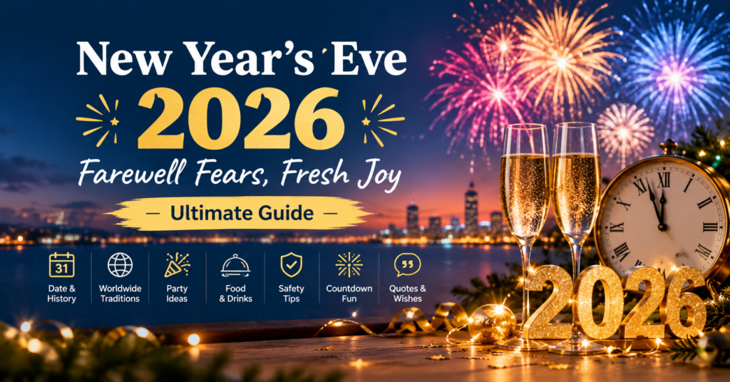 New Year's Eve celebration ideas 2026