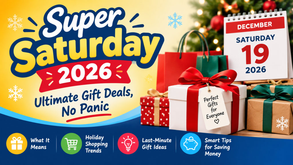 Super Saturday 2026 Gift Deals