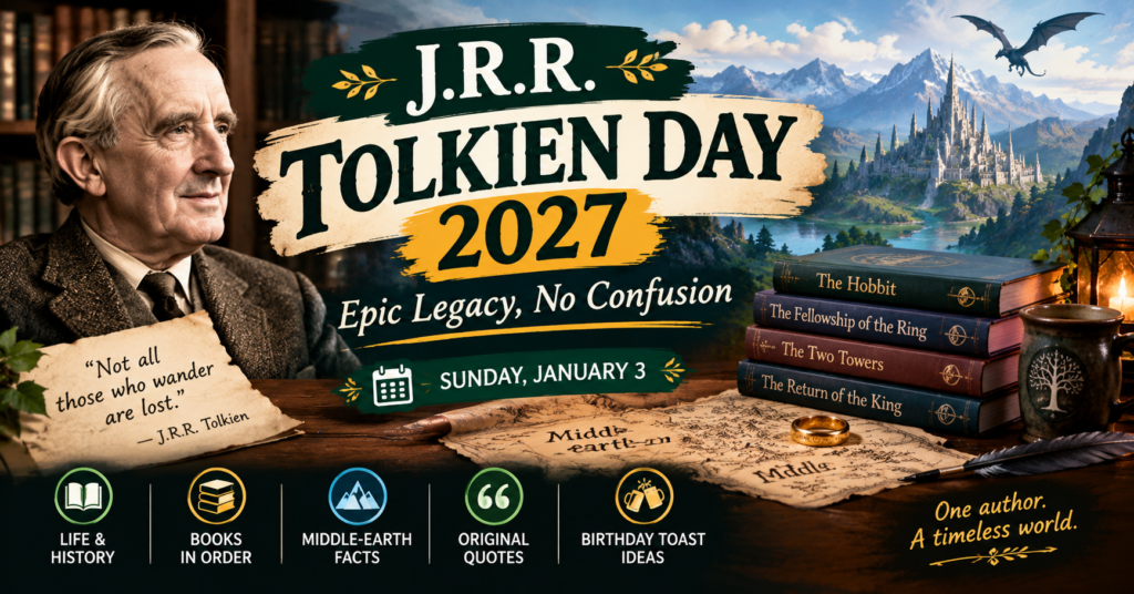 J.R.R. Tolkien Day 2027