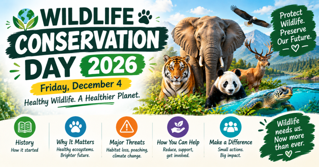 Wildlife Conservation Day 2026