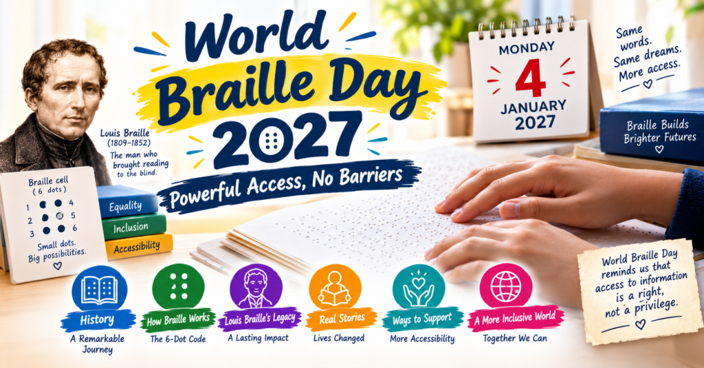 World Braille Day 2027