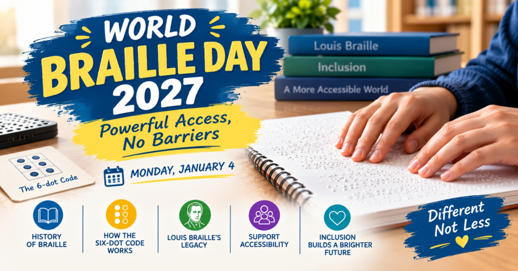 World Braille Day 2027