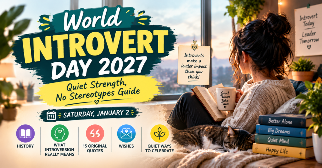 World Introvert Day 2027