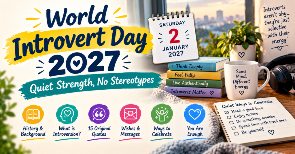 World Introvert Day 2027
